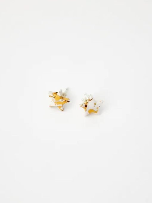 Pendientes planos estrellas cielo - Imagen 2