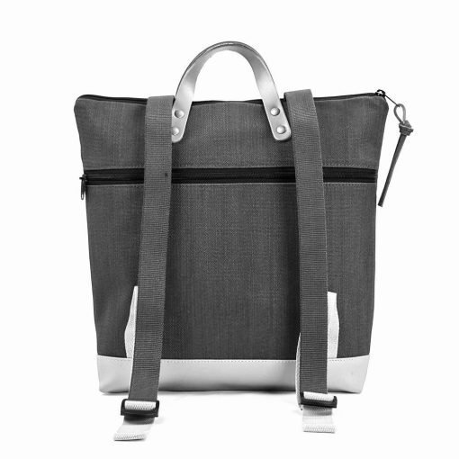 Mochila cuadrada colors amarillo - Imagen 2