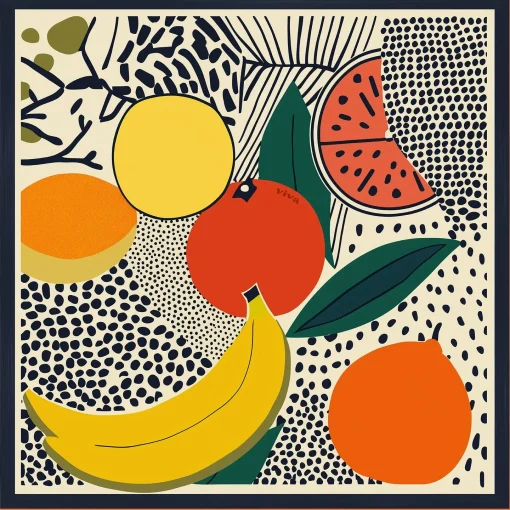 Pañuelo Frutas - Imagen 3