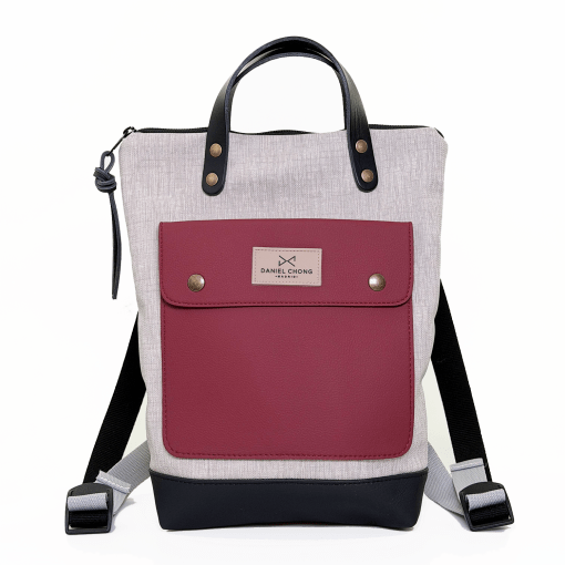 Mochila Solapa Mini  gris