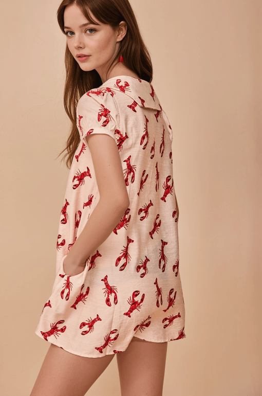 Vestido corto langostas - Imagen 4