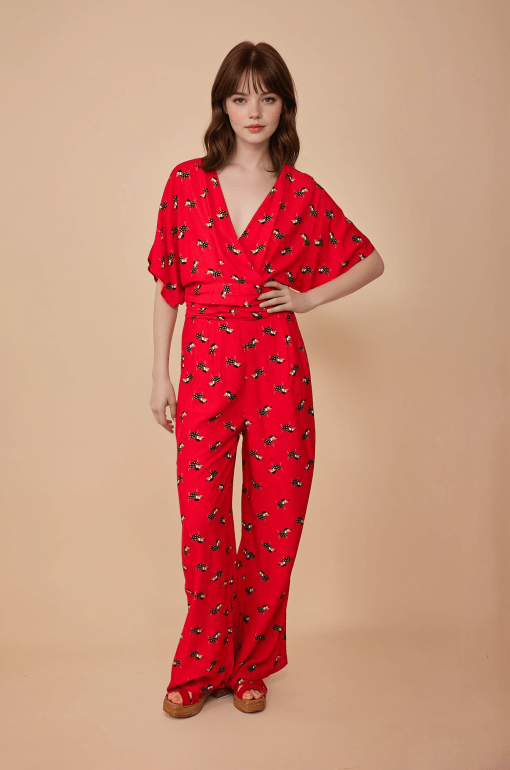 Mono largo rojo perros - Imagen 4