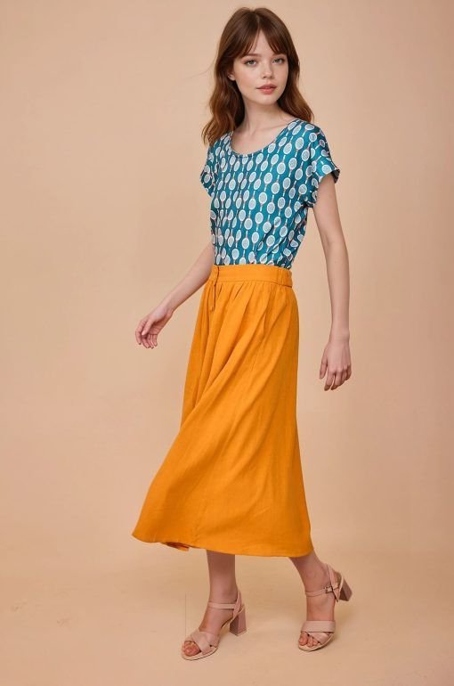 Blusa manga corta raquetas - Imagen 3