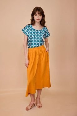 Blusa manga corta raquetas