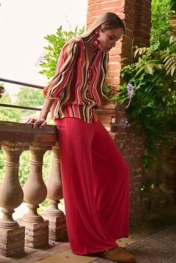 Camisa manga codo ondas