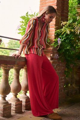 Alternative view of Camisa manga codo ondas