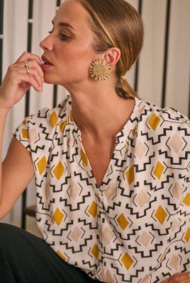 Camisa geo limon