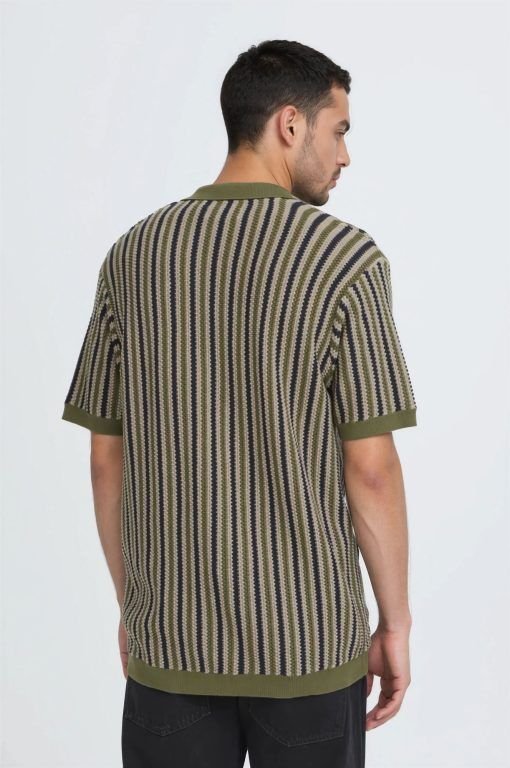 Polo de punto rayas hombre - Imagen 2