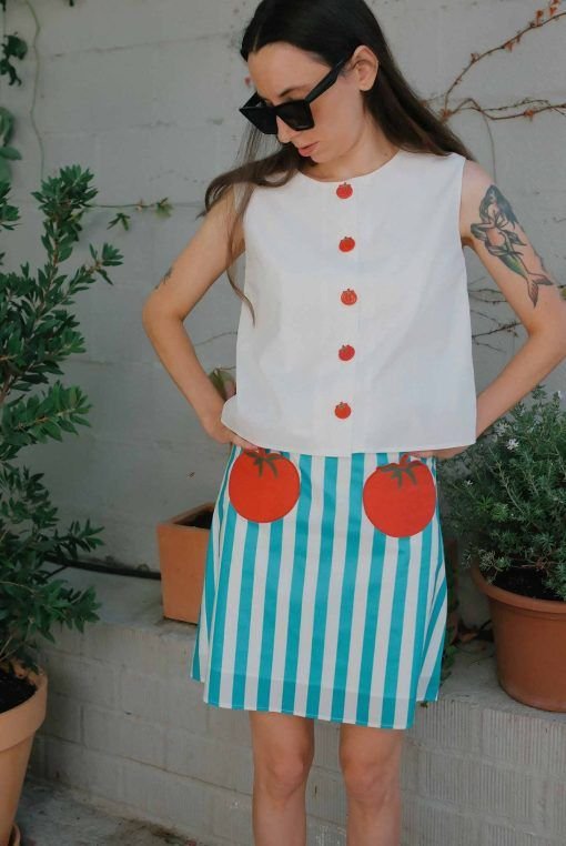 Falda corta Tomates