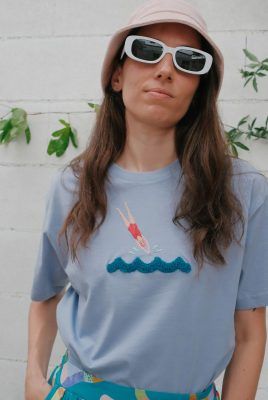 Camiseta piscina