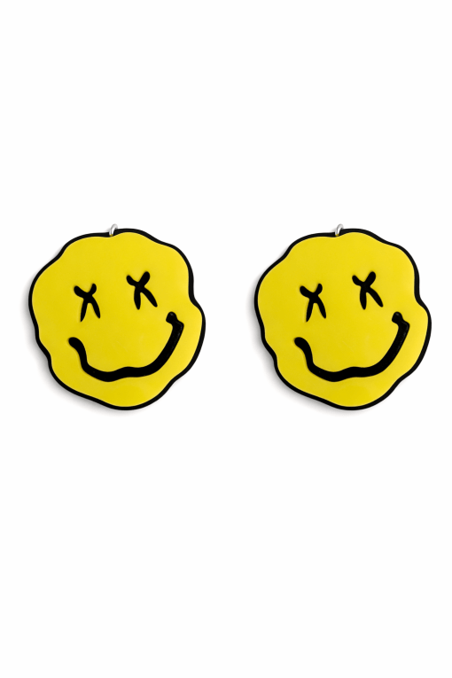 Pendientes caras smile