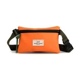 Riñonera tendencia naranja