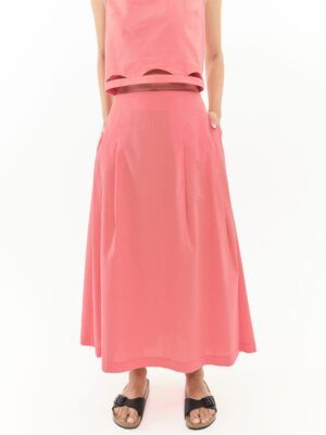 Alternative view of Falda petalo fucsia