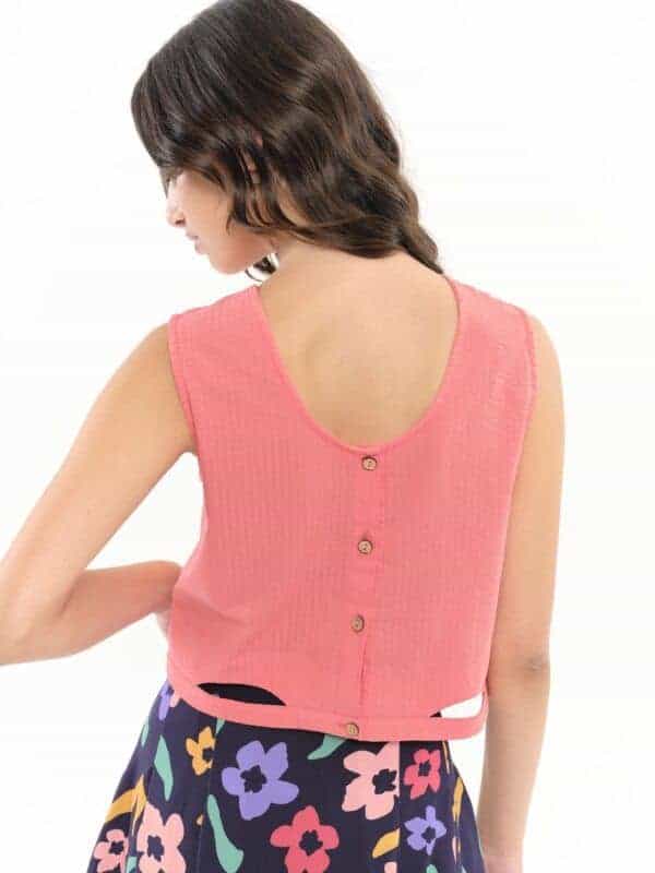 Alternative view of Top Samil fucsia