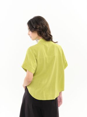 Alternative view of Camisa Sandal pistacho