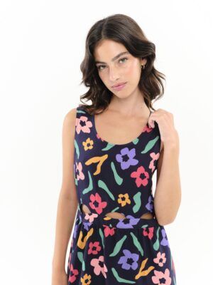 Alternative view of Vestido Mar Flores