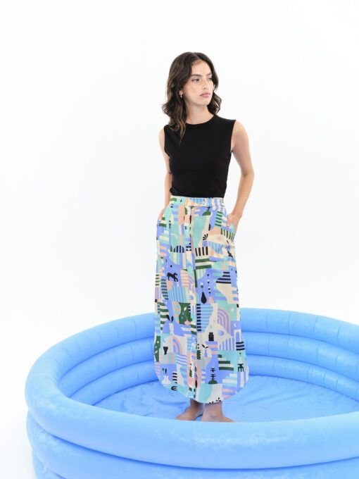 Falda Buganvilla Rosa