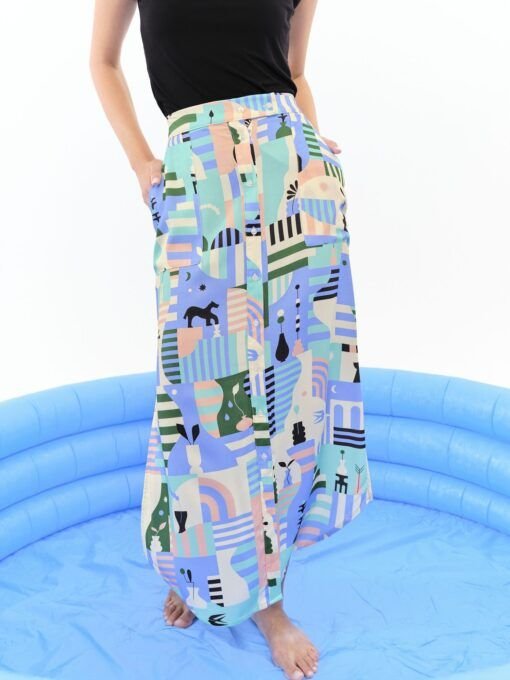 Falda Buganvilla Rosa - Imagen 2