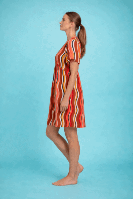 Alternative view of Vestido corto ondas