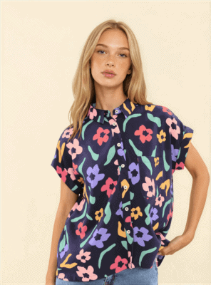 Camisa Sonia flores