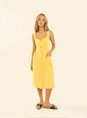 Vestido Vera Amarillo