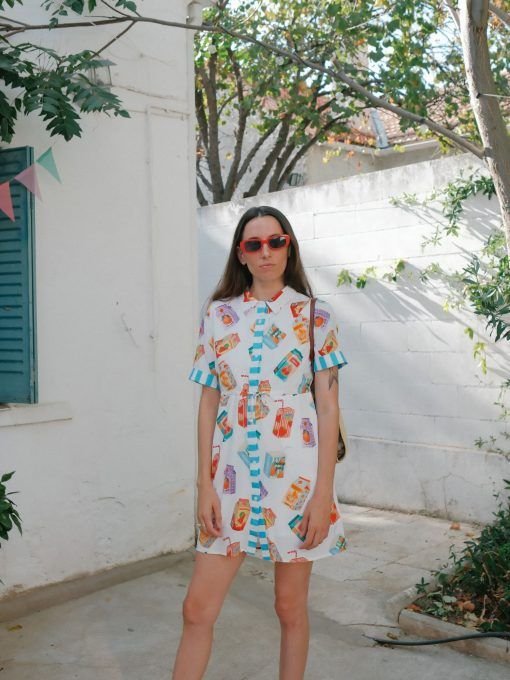 Vestido corto Bricks - Imagen 5