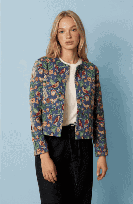 Chaqueta Begonia azul