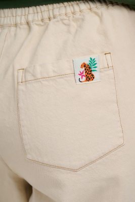 Pantalón calista crema