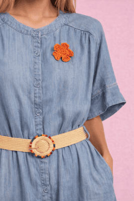 Alternative view of Vestido vaquero Olivia