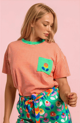 Alternative view of Camiseta rayas primavera
