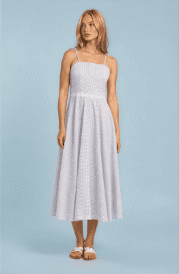 Vestido iris azul