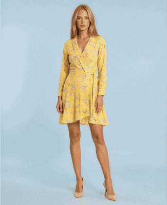 Vestido mimosa amarillo