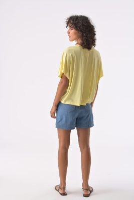 Alternative view of Short maddy denim