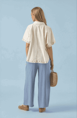 Alternative view of Camisa Malone cuadros