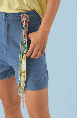 Short maddy denim