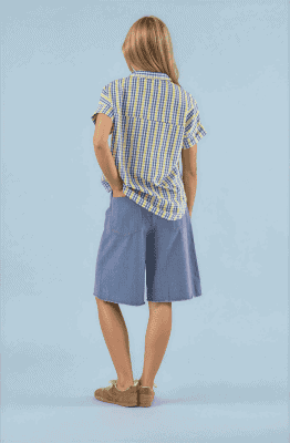 Alternative view of Camisa Calice azul