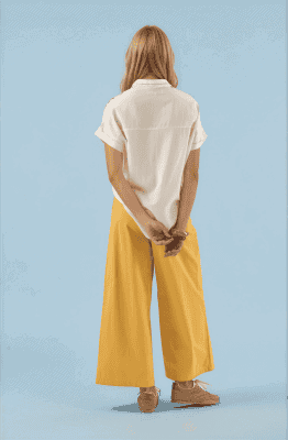 Alternative view of Camisa Calice crudo