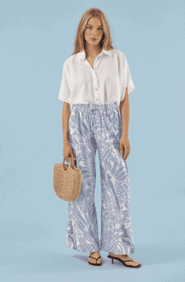 Alternative view of Camisa Malone blanca