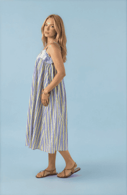 Alternative view of Vestido Louane Bleus