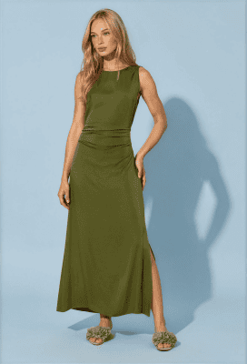 Vestido Florencia verde