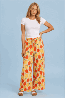 Pantalón largo Naranjas
